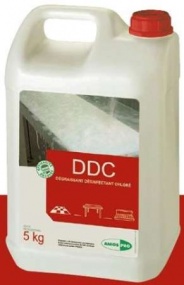 DDC CHLORE détergent dégraissant alimentaire chloré moussant 5L